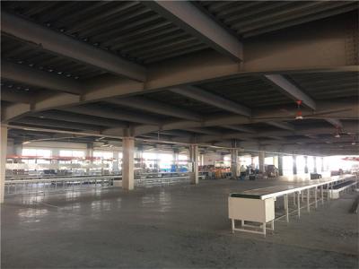 快遞物流周轉倉庫安裝7.3米工業(yè)大風扇降溫工程案例